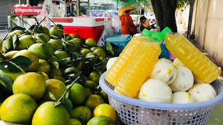 How to make fresh Pursat Orange Juice, The way to make fresh Pursat Orange Juice