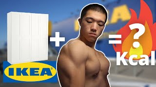 How many calories does it burn to assemble an IKEA wardrobe 🇸🇪? | Like the gym?
