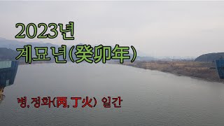 🧧2023년 계묘년(癸卯年) 병화(丙火),정화(丁火) 운세