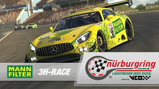 MANN-FILTER 3H-Race – Digital Nürburgring Endurance Series powered by VCO