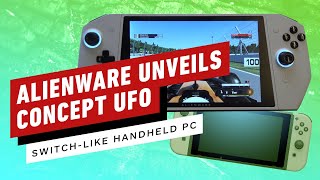 Alienware Unveils Concept UFO  (A Switch-like handheld PC) - CES 2020