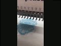 How to use Richpeace embroidery machine to embroider lace, Sally and other clothes？