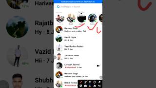 messenger active now not showing !  How to solve not showing online friends in messenger app#shorts