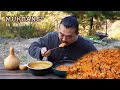 자연낭만 먹방] 멸치 우려낸 된장찌개와 입맛 돋우는 김치볶음밥 Anchovy Doenjang stew&kimchi fried riceㅣMUKBANGㅣEATING SHOW