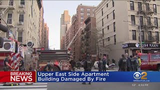 Fire at Upper East Side apartment building