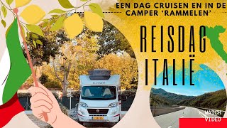 #VLOG46 - CAMPERPLAATS RIMINI, we rijden door de Apennijnen. Wordt de camper schoon met EKOWAX?