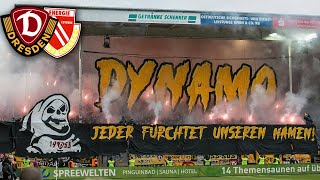 Choreo \u0026 Pyro Dynamo Fans in Cottbus | Energie Cottbus - Dynamo Dresden.