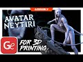 Avatar Neytiri 3D Printing Figurine in Diorama | Assembly by Gambody