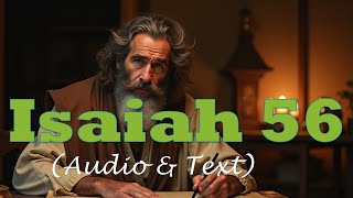 Isaiah 56 | KJV AUDIO BIBLE (With Text \u0026 Images)