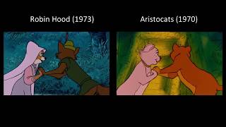 Reused animation in Robin Hood's \