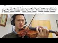 All the notes in John Williams - Harry Potter's 