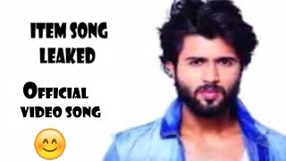 Taxiwala   2018  Telugu  Iteam Song Leaked II Official II Vijay Devarakonda