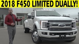 2018 Ford F450 Limited Dually Diesel 4x4 - FIRST LOOK