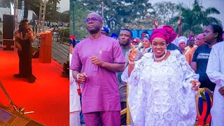 Adeyinka Alaseyori Electrified Performance At Gov Seyi Makinde Omi Tuntun Mega Praise 2022