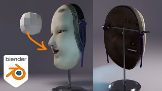 Design a Stunning Noh Mask in Blender: A Step-by-Step Guide