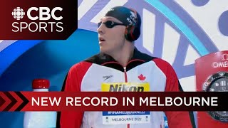 Finlay Knox breaks own Canadian record to win 200m IM bronze at short course worlds | CBC Sports