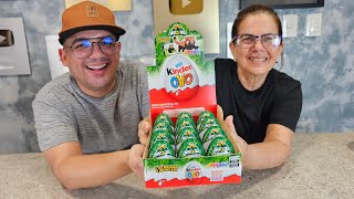 ABRIMOS UMA CAIXA CHEIA DE KINDER OVOS DE ANIMAIS!