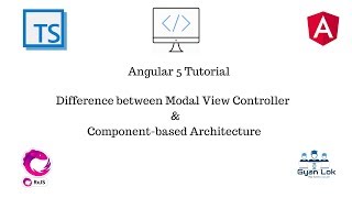 Angular 5 | Difference between Model View Controller and Component based architecture | With Example