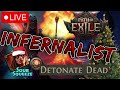 merry christmas poe2 live stream detonate dead infernalist