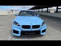 tour the 2024 m2 in zandvoort blue with 6 speed manual 4k