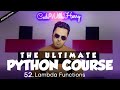Lambda functions in Python | Python Tutorial - Day #52