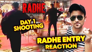 RADHE Slow Motion Entry | Reaction | DAY 1 Shooting | Salman Khan | Disha Patani