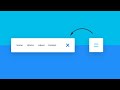 Pure CSS Animated Responsive Navbar | Animated Hamburger Menu HTML CSS