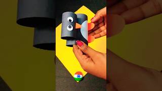 How To Make a Paper Penguin 🐧🐧 Amazing paper art #papercraft #shorts #penguin #paperpenguin