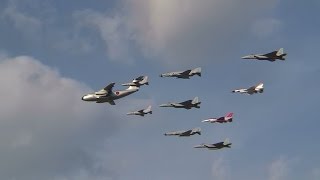 2014年 岐阜基地航空祭 異機種大編隊ほか編隊いろいろ