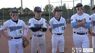 Minor Baseball (Under-16 Elite) - Oakville A's vs Kitchener Panthers