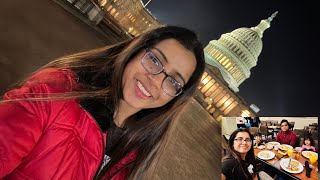 রাতের আলোয় ঘুরে দেখলাম Washington, D.C.❤️ #usa #dailyvlog #vacation #toddler #washingtondc #momlife