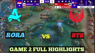 Aurora vs Bigetron Alpha Game 2 | Challenge Season | Asia Pacific | Season 6 | MLBB