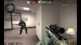 CSGO Deathmatch AWP Only 86-12 Domination on Office