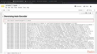 Deep Learning with TensorFlow 2.0 in 7 Steps : Autoencoders | packtpub.com