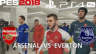 PES 2018 (PS4 Pro) Arsenal v Everton PREMIER LEAGUE 3/2/2018 PREDICTION MATCH 1080P 60FPS