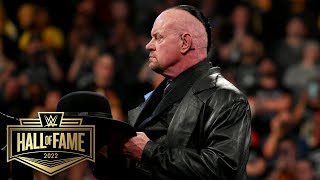 The Undertaker ends Hall of Fame speech with a powerful final message: WWE Hall of Fame 2022
