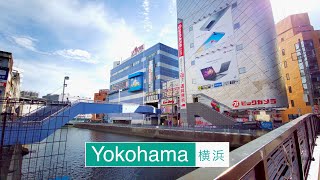 【Yokohama】横浜駅徘徊 -西口- Knagawa散歩【4K】