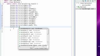 Java Lesson 6 | java.lang.Math