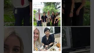 Laura visited Bangkok Patana School.