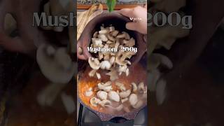 Restaurant Style Mushroom Masala 🍄🍄‍🟫Quick and Tasty Mushroom Curry #mushroom #mushroomcurry #yt