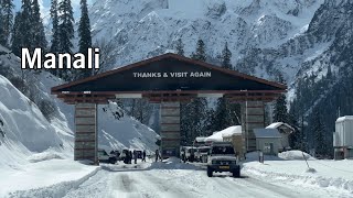 Manali Best Snow point || Solang valley Today || Snowfall update Today || Snowfall Forecast