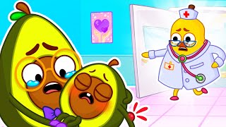 Let's Visit a Doctor with Avocado Babies😉 Stay Healthy|| Funny Stories for Kids by Pit & Penny 🥑