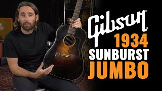 1934 Sunburst Gibson Jumbo | CME Vintage Demo | Nathaniel Murphy