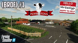 PEMBERTONS FARM | FS22 | BRDF #1 | HAPPY TO HELP! | Farming Simulator 22 PS5 Let’s Play.