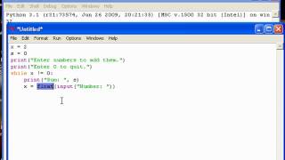 Python 3 Tutorial: 11 - While Statement