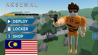 Tembak Sampai Mati !!! [Arsenal] #RobloxMalaysia