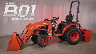 Série B01 Kubota : Libérez le pouvoir compact et puissant