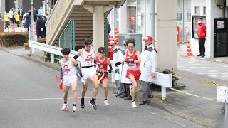 【箱根駅伝】9→10区で珍タスキリレー　中大と城西大、激しい競り合いで事故寸前に