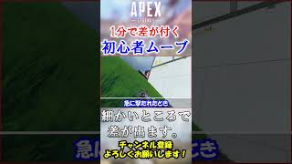 【APEX/シーズン21】こう言うところで差が出ます。初心者っぽく見えるNG行動解説！ #Shorts【初心者】