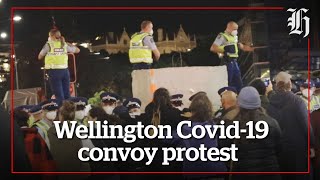 Wellington Covid-19 convoy protest day 14  | nzherald.co.nz